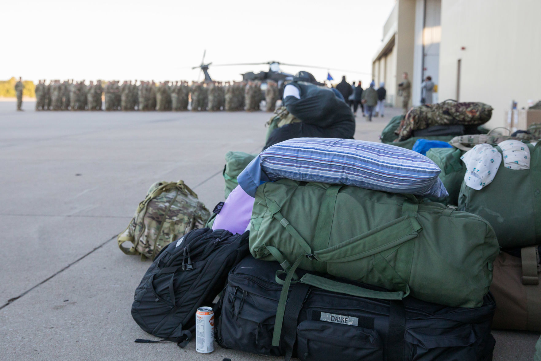 Okla National Guard Sendoff